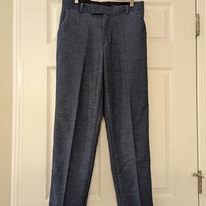 Calvin Klein Gray Regular Dress Pants, Size 18 - Big Boy